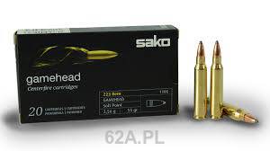222Rem Gamehead 3.56g  