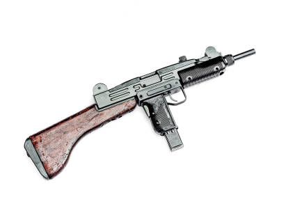 pistolet maszynowy UZI kal.9x19