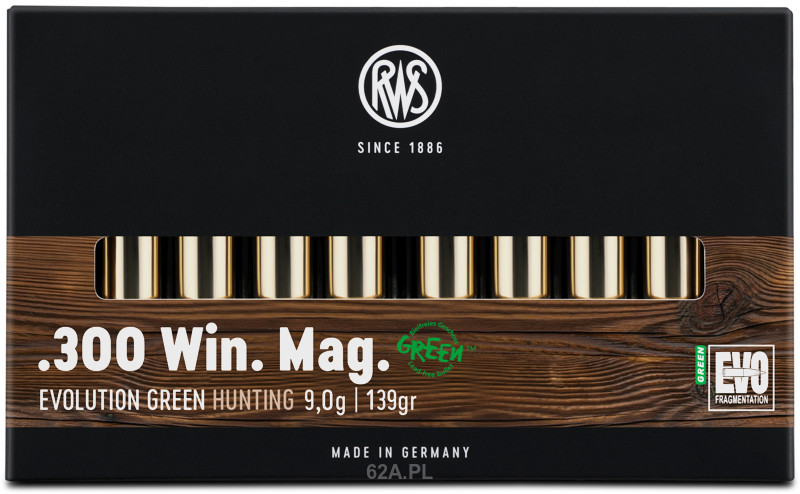 300WinMag  EVO Green  9.0g