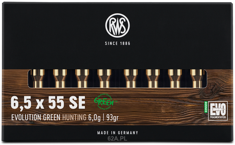6.5x55  EVO GREEN  6.6g