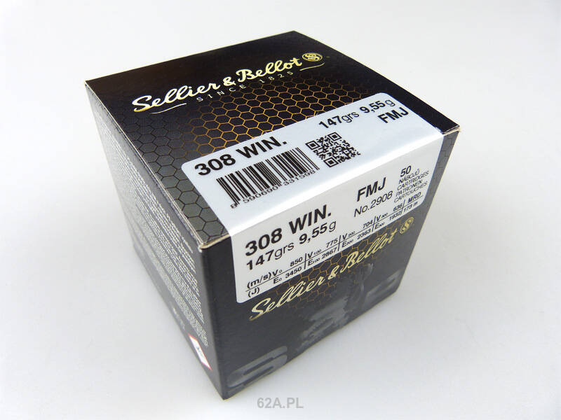 308Win FMJ 9.55g