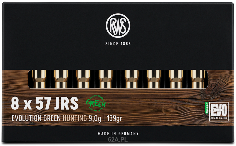 8x57JRS EVO GREEN  9.0g