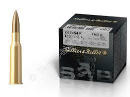 7.62x54R FMJ 11.7 