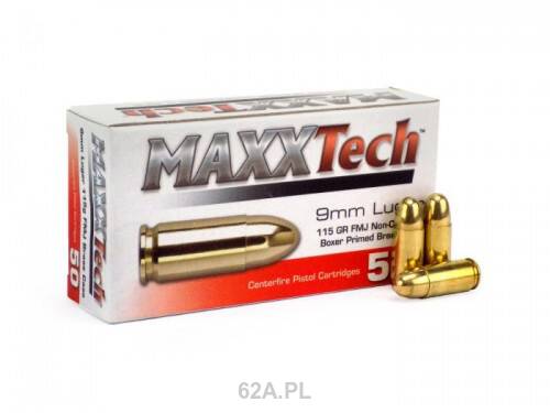 9x19  FMJ 124gr