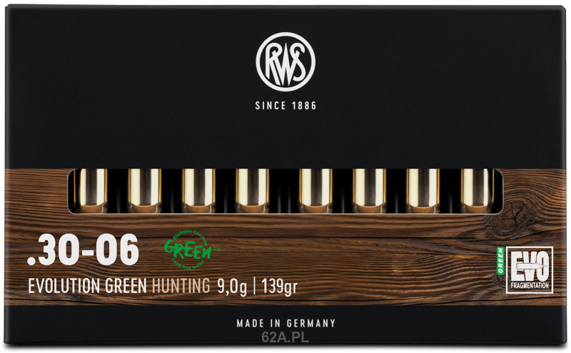 RWS Evo Green  kal .30-06  9.0g