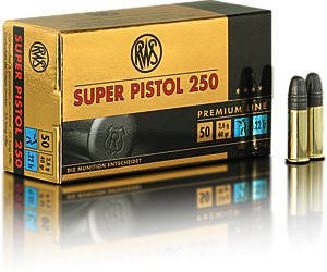 .22LR  SUPER PISTOL 250 2.6g