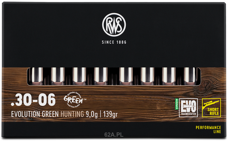 30-06  Evo Green Short Rifle  9.0g