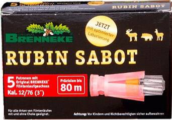 12/76 BRENNEKE Rubin Sabot 28.0g