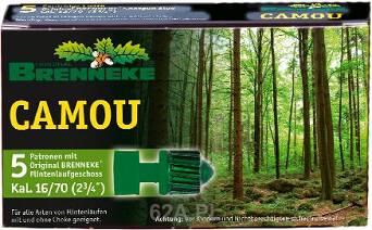 16/70 BRENNEKE CAMOU 23.0g
