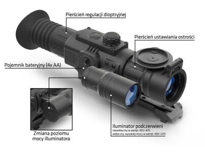 celownik noktowizyjny Yukon Sightline N455S